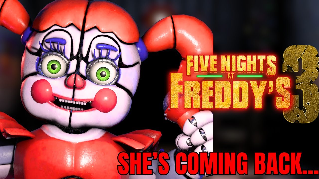 Which animatronics will be back for the FNAF 3 MOVIE?