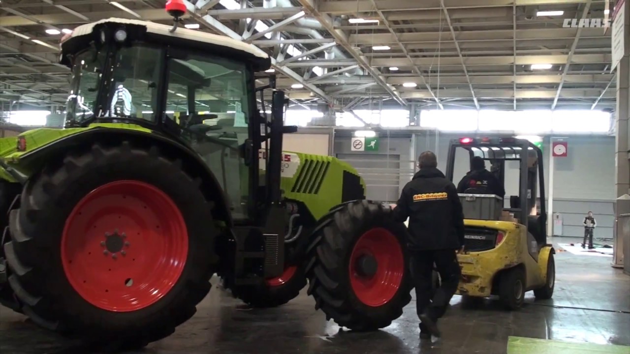 Préparation CLAAS au Salon de l'Agriculture 2017