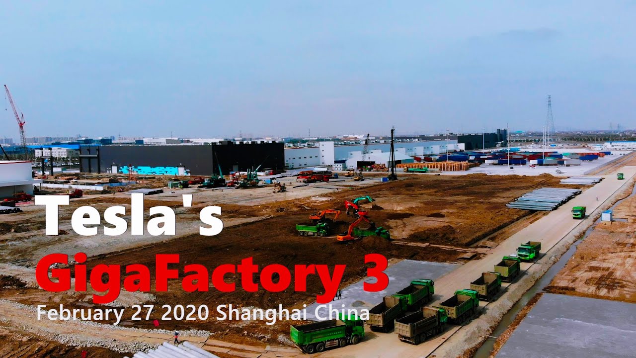 (Feb 27) Start the third phase of Gigafactory 3 !? Crazy !