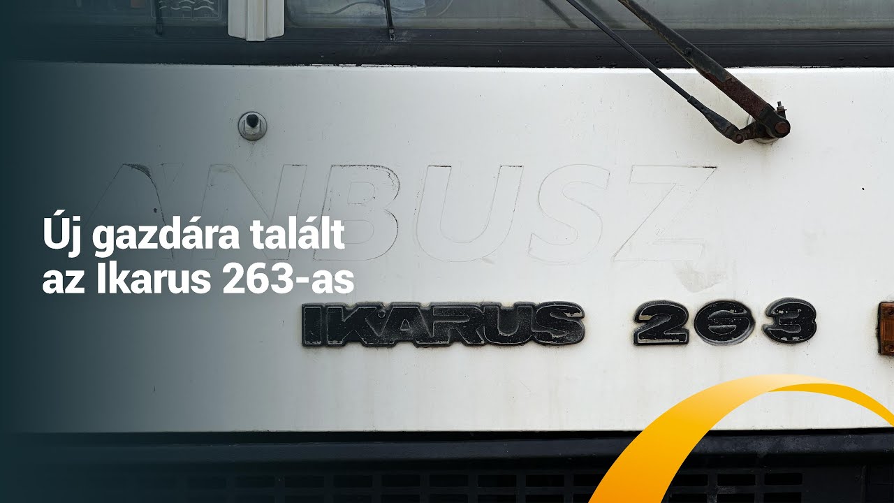 Jótékonysági árverésen 2,2 millióért kelt el az Ikarus 263-as 🚍💛