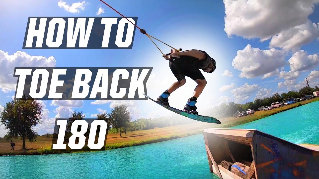 HOW TO TOESIDE BACKSIDE 180 - WAKEBOARDING - CABLE - KICKER