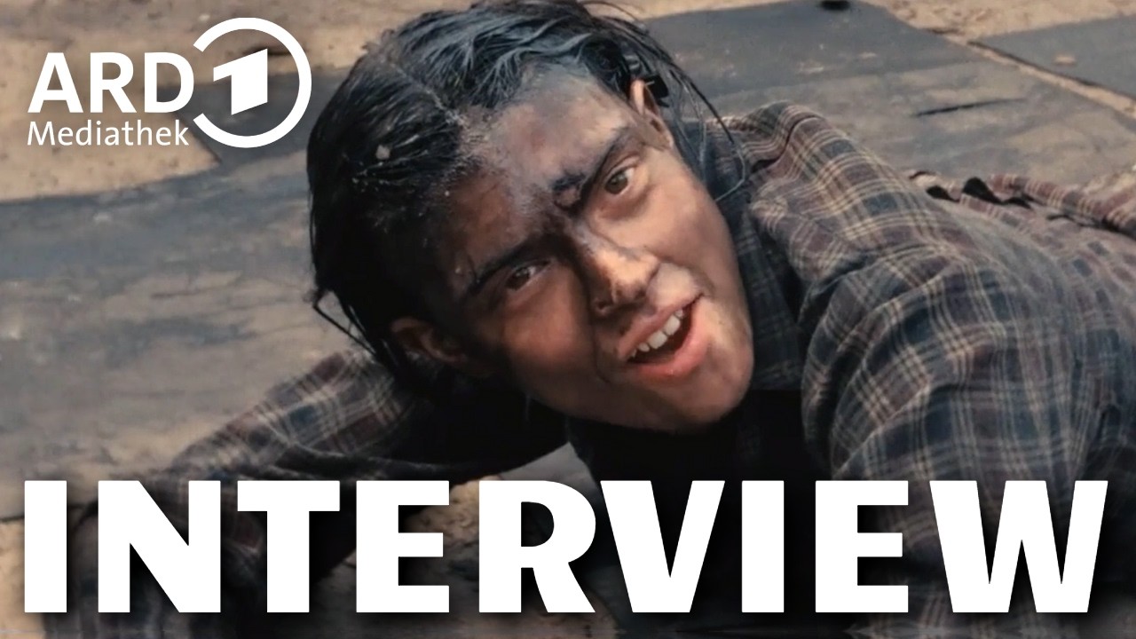 SCHWARZES GOLD Interview mit Harriet Herbig-Matten, Tom Wlaschiha, Aaron Hilmer am Filmset der Serie