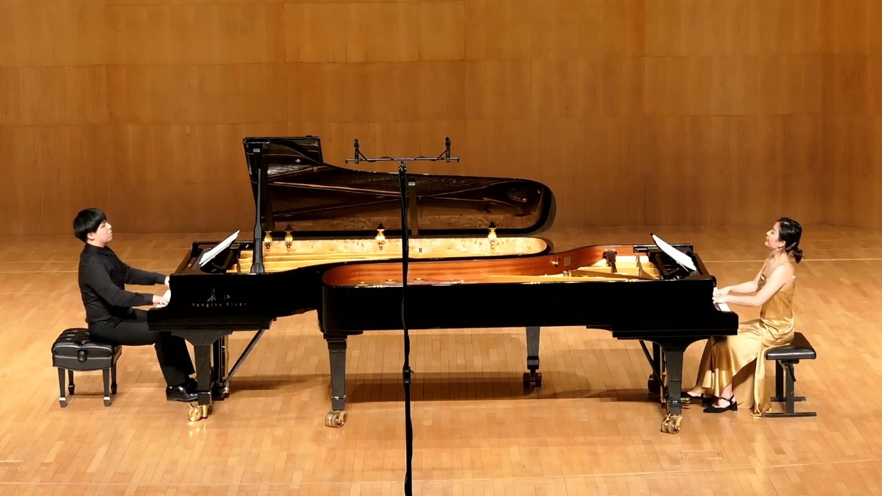 Yuchun Song and Bowen Zhang plays Brahms,Zhiliang Zhang and Prokofiev.