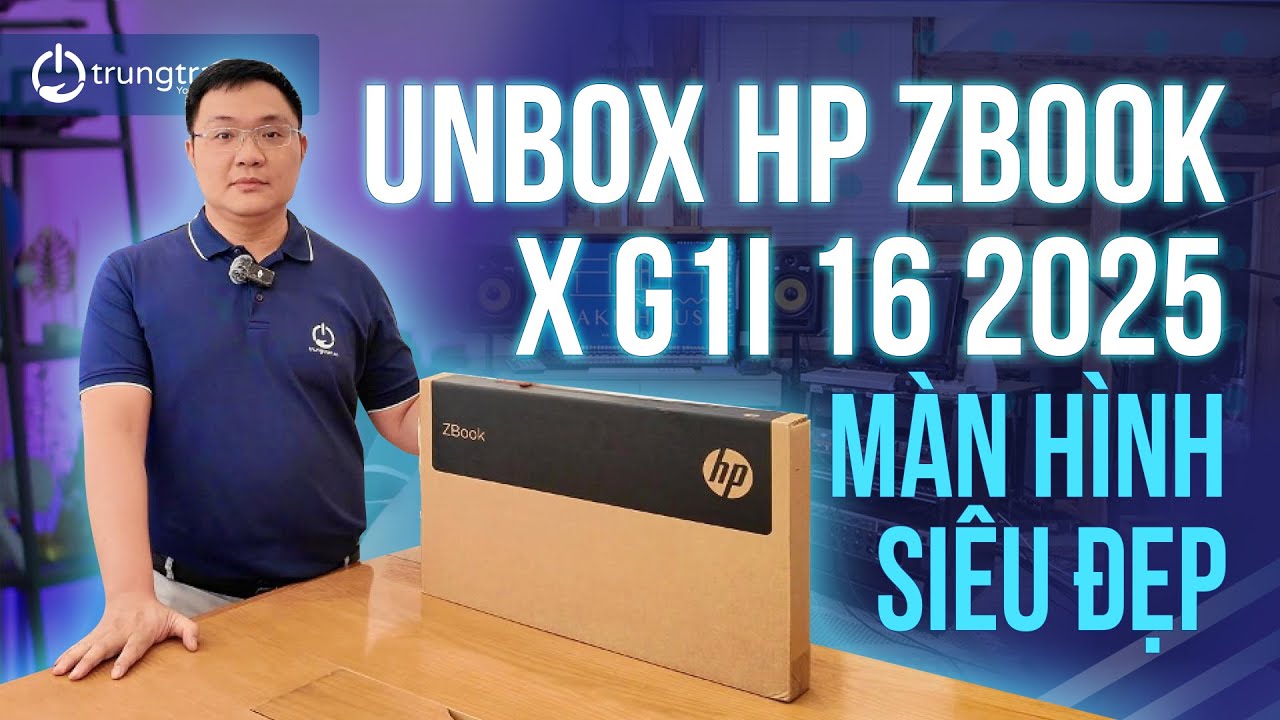 Còn gì đẹp hơn màn hình của HP ZBook X G1i 16 2025 - Máy trạm đây sao?