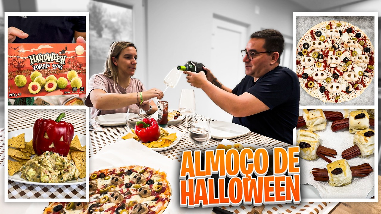 HALLOWEEN NA COZINHA COM O RIC E SILVINHA