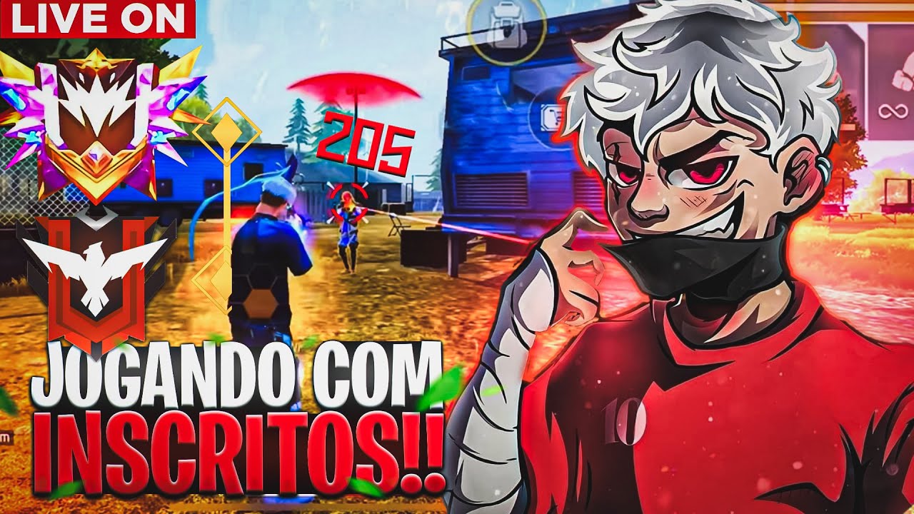 ❤️FREE FIRE AO VIVO❤️XTREINO DO BREEZA❤️RUMO AO TOP 1 BR RANK❤️SALINHAS COM INSCRITOS❤️