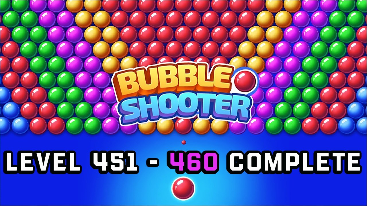 🎯 Bubble Shooter Level 451-460 | Perfect Aim & Full Walkthrough 💥 Bubble Shooter Gameplay | IVYGAMES