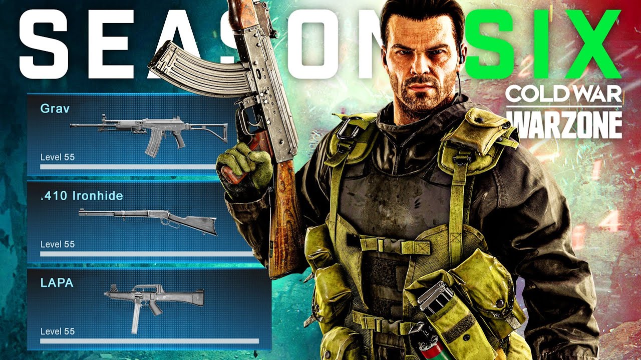 These Are The NEW WEAPONS in WARZONE SEASON 6 (Cold War Warzone Season 6 Update)