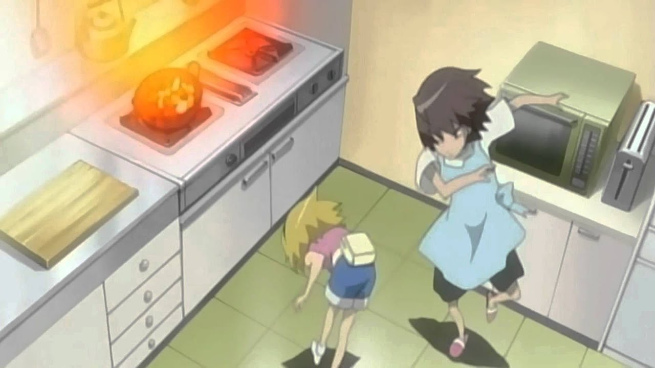 Keiichi's Epic Fail To Cook. XD.