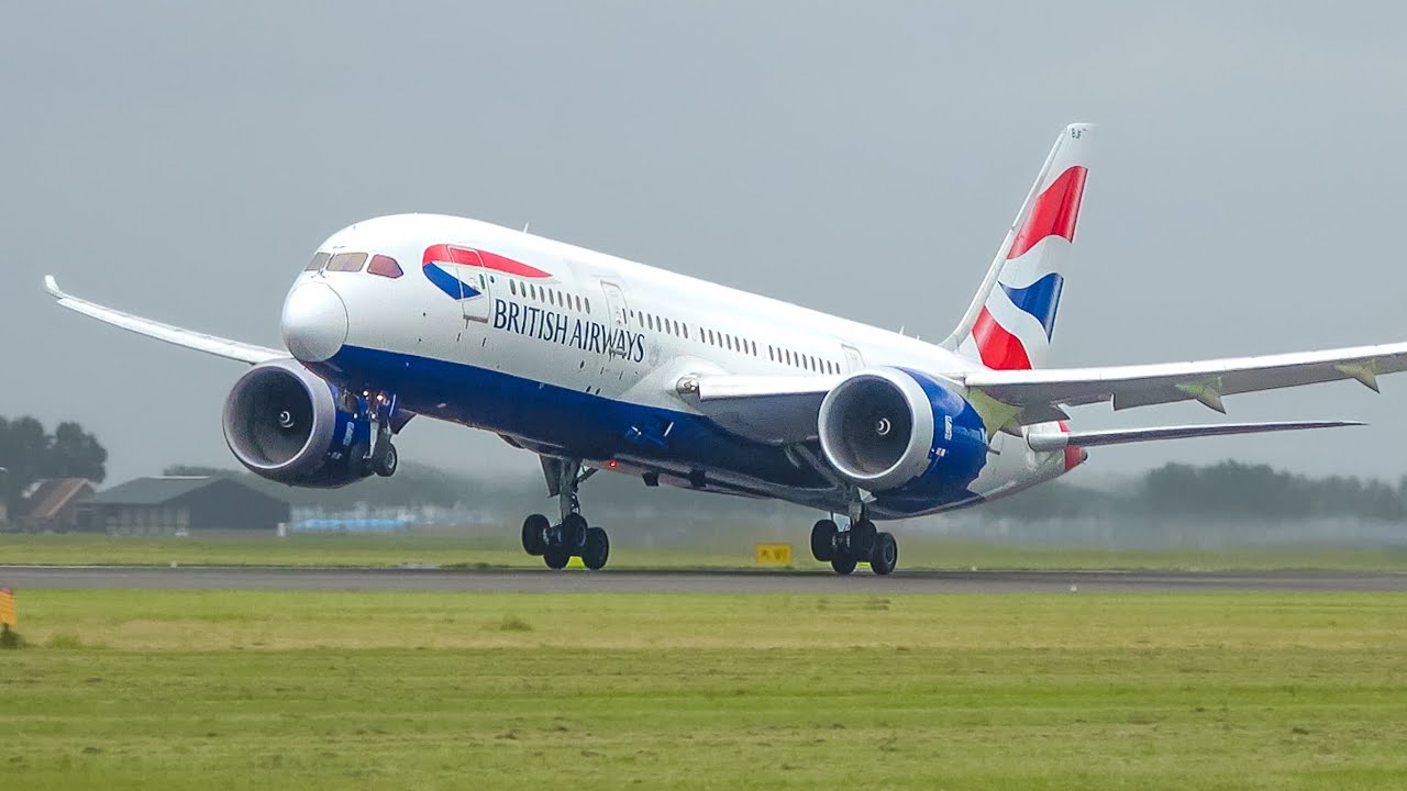 (4K) European Airlines using WIDEBODY Planes on flights to Amsterdam - Schiphol Plane spotting