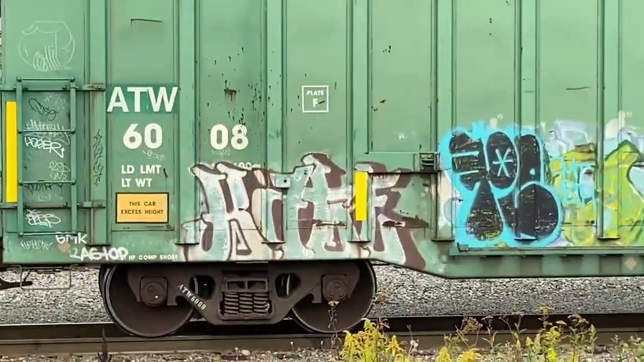 T.C.C.S. FREIGHT TRAIN GRAFFITI BENCHING #211 (OLD STUFF)