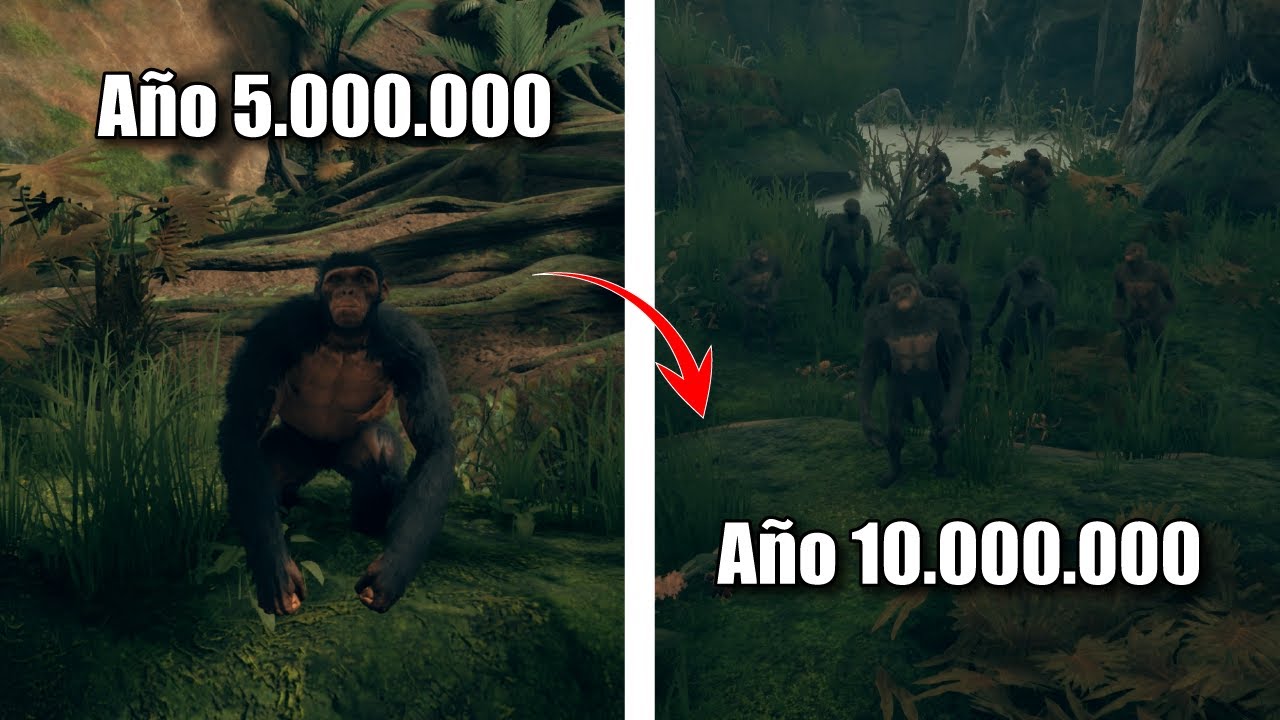 10 MILLONES de Años Como Un SIMIO 🦧🦍