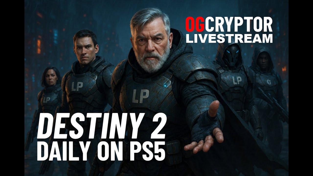 151 - Destiny 2 PS5 Live — PvE/PvP Grinds with OGCryptor | Seasonal Loot & Endgame Runs