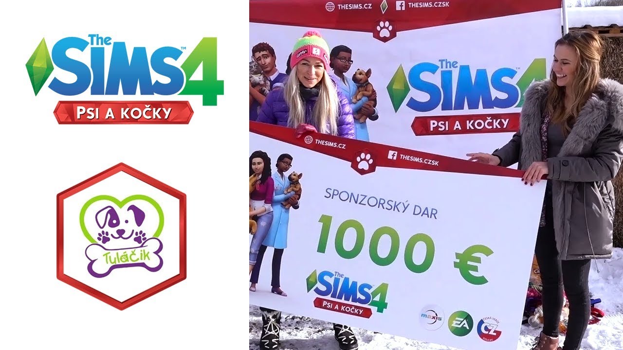 The Sims 4: Psi a kočky – dar útulku Tuláčik