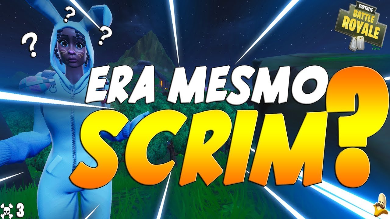Minha Primeira Vit&oacute;ria SCRIM's no Fortnite l Feat. DarkPapaa