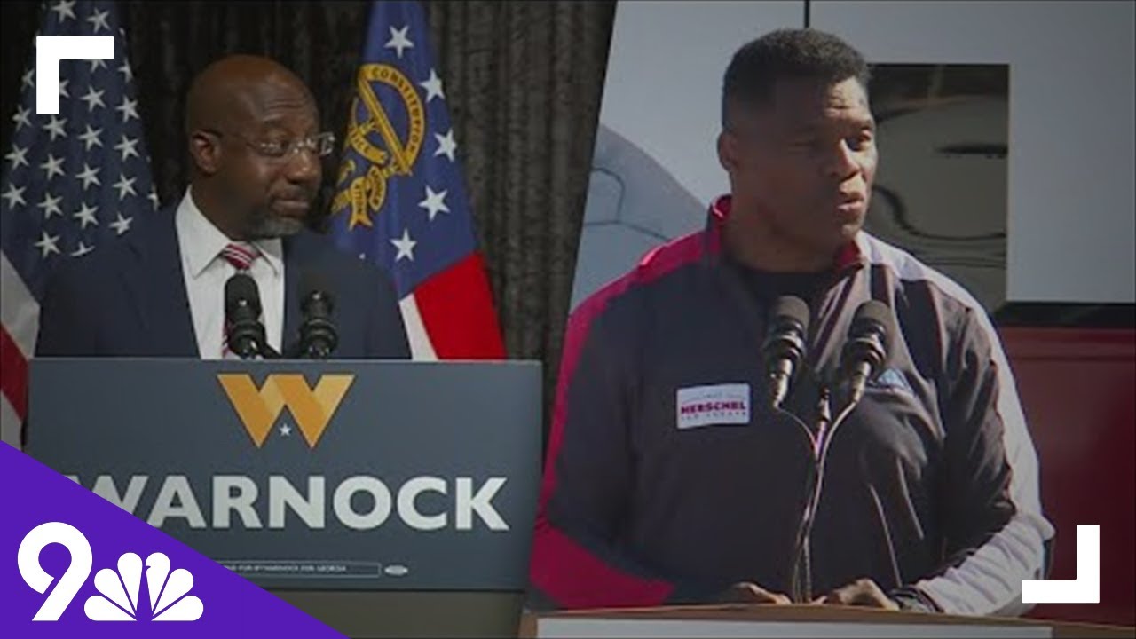 Georgia Senate Election: Raphael Warnock, Hershel Walker Final Sprint To Runoff