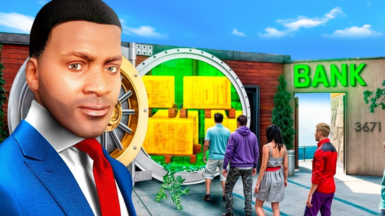 LA MAISON DE FRANKLIN DEVIENT UNE BANQUE SUR GTA 5 !