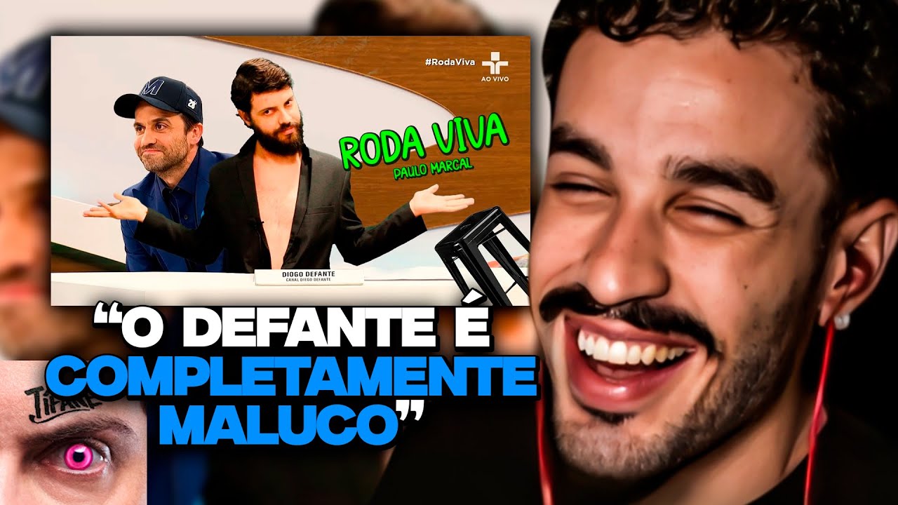 PABLO MARÇAL NO RODA VIVA (PERGUNTAS QUE FORAM CORTADAS) - DIOGO DEFANTE | REACT DO STAG