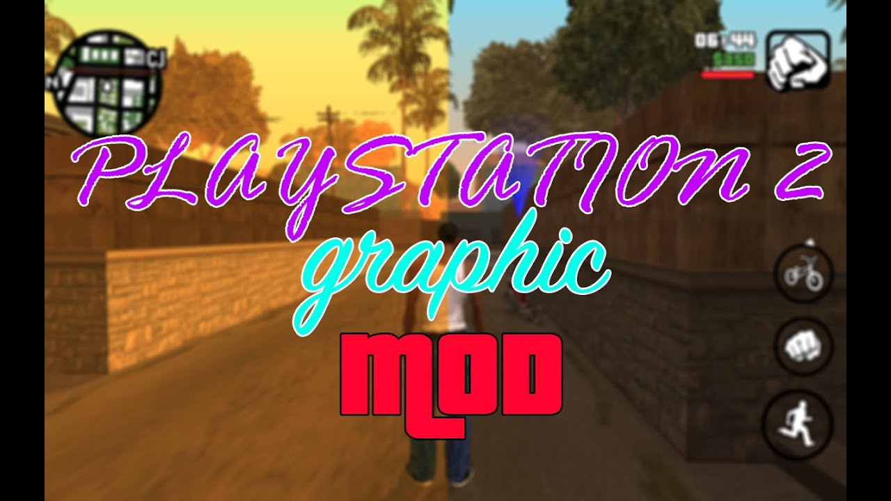 Графика Playstation 2 - Обзор модов Gta SA (Android)