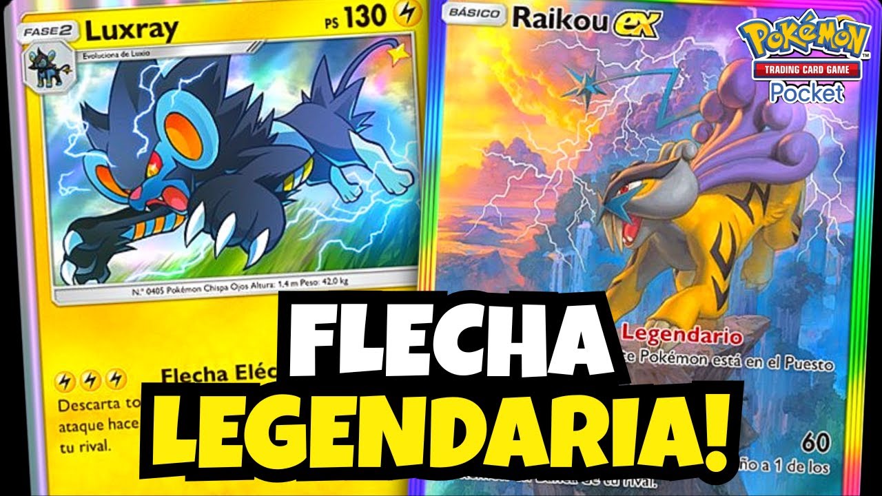 Multa de la CFE por daño 😂 Raikou + Luxray | Pokémon TCG Pocket