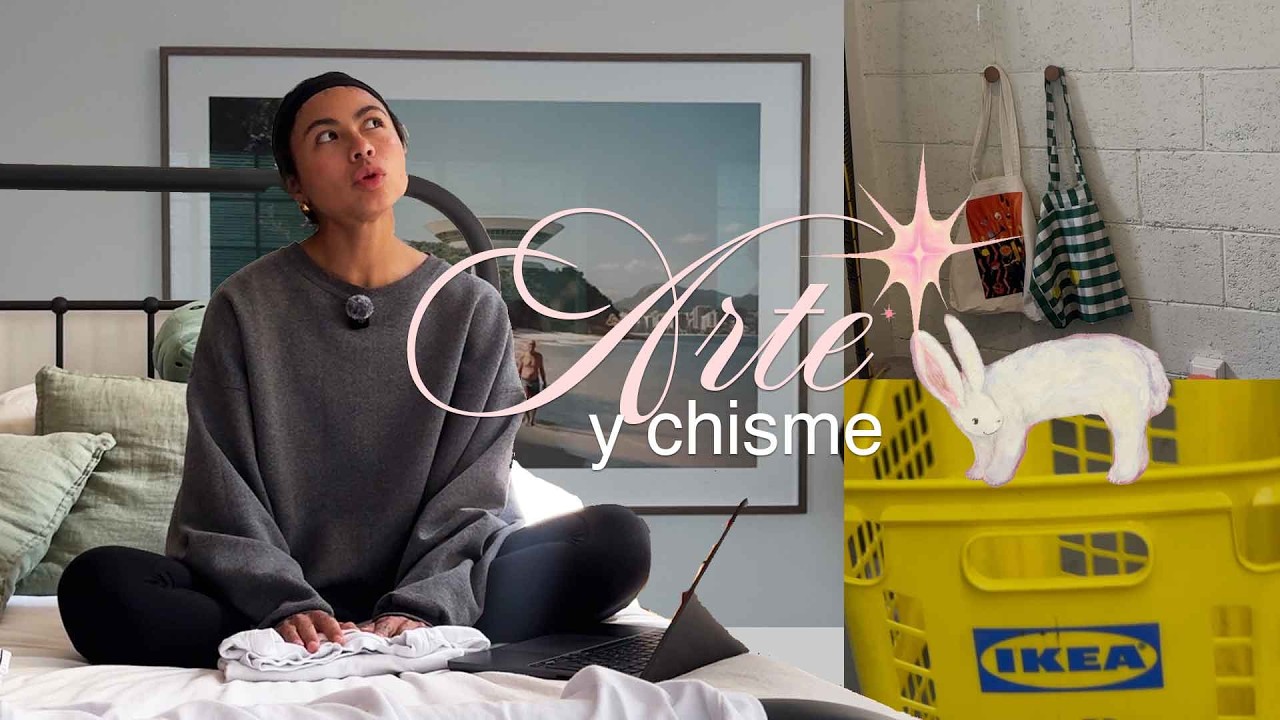 mi vlog más personal hasta ahora (compras en ikea, art week, ins and outs)