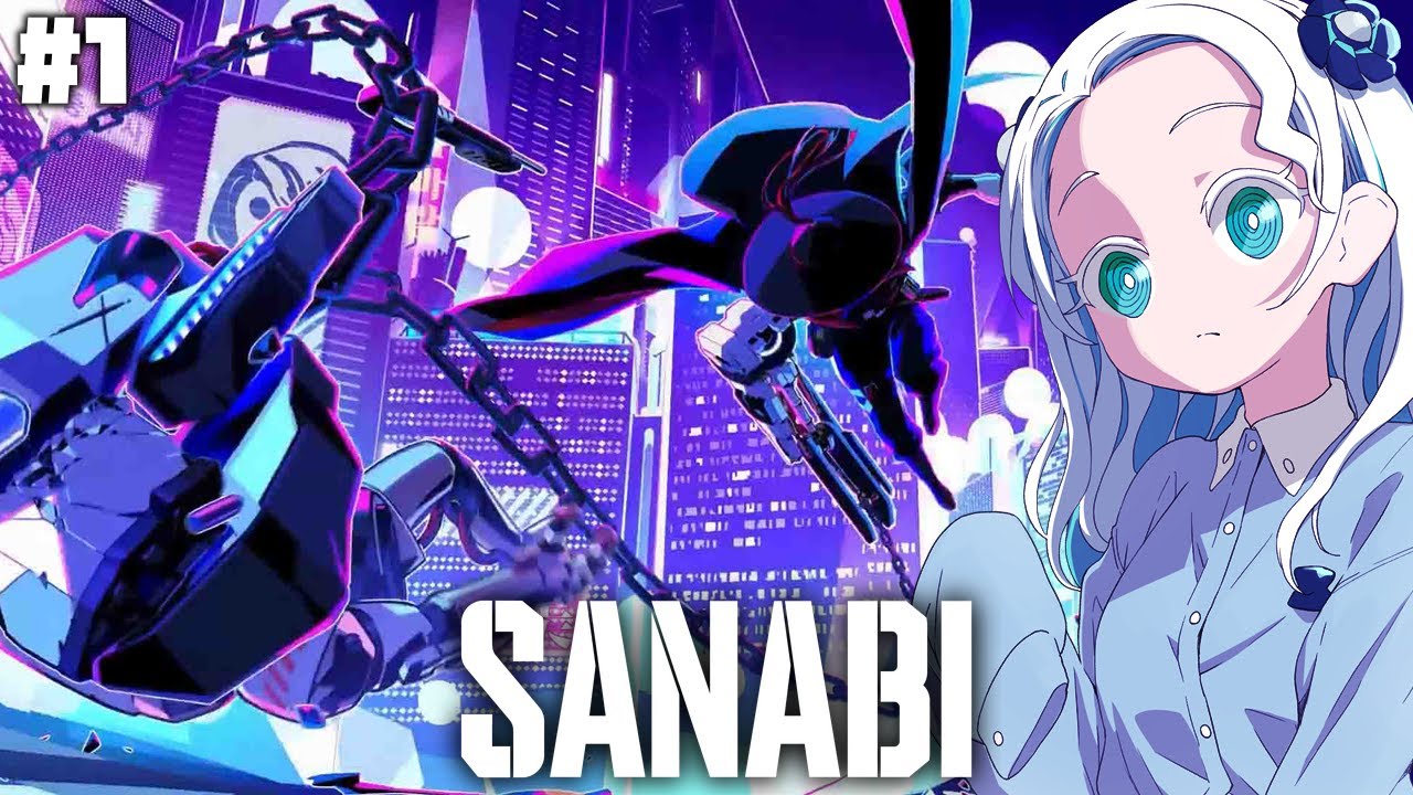 【SANABI】神ゲーと噂のスタイリッシュ2Dアクションゲームに挑戦します！【羽渦ミウネル】