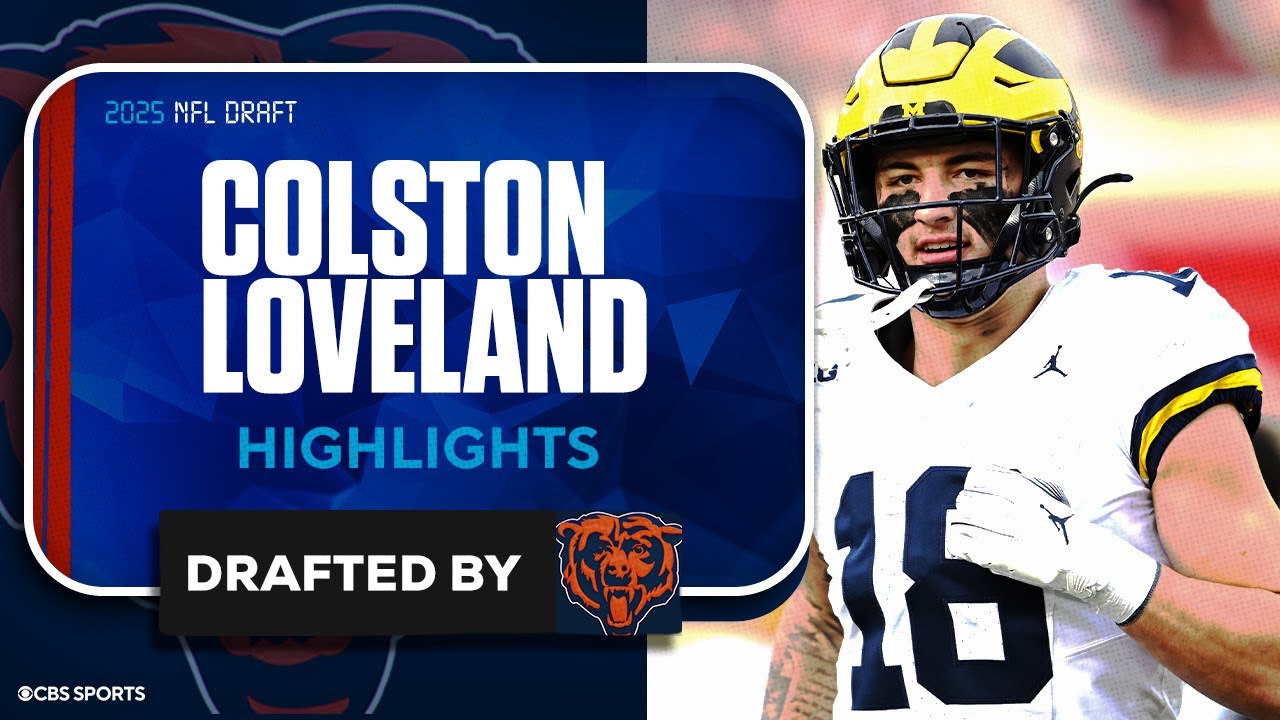Colston Loveland Michigan Highlights | Drafted No. 10 overall to the Bears