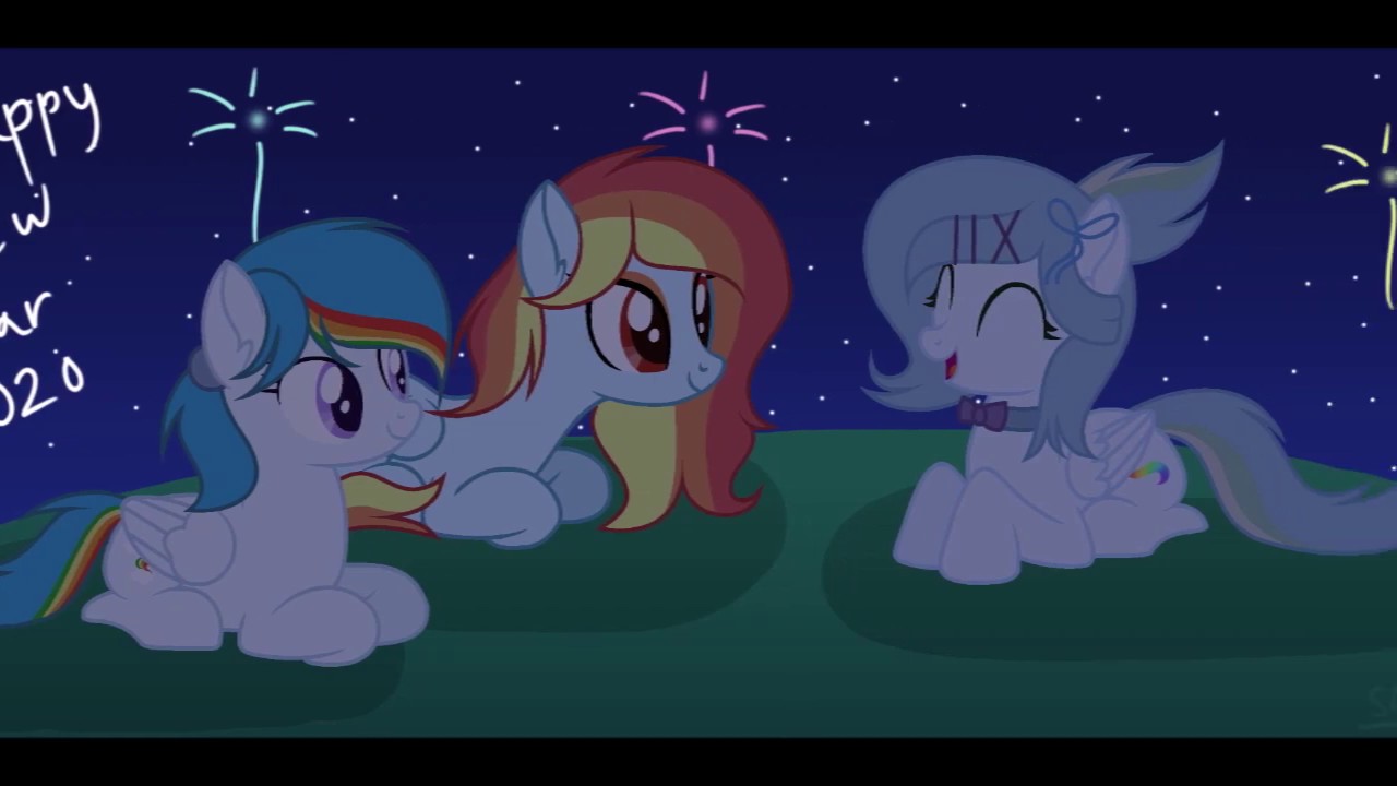 MLP Speededit Dash sisters going to count down [New year special]