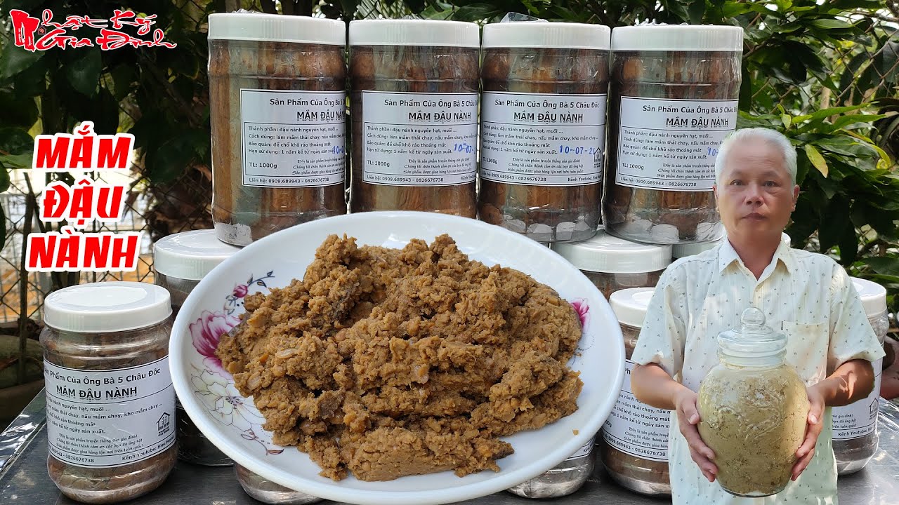 Ông 5 Châu Đốc Chỉ Cách Làm Mắm Đậu Miền Tây Mà Chưa Ai Chia Sẻ | NKGĐ