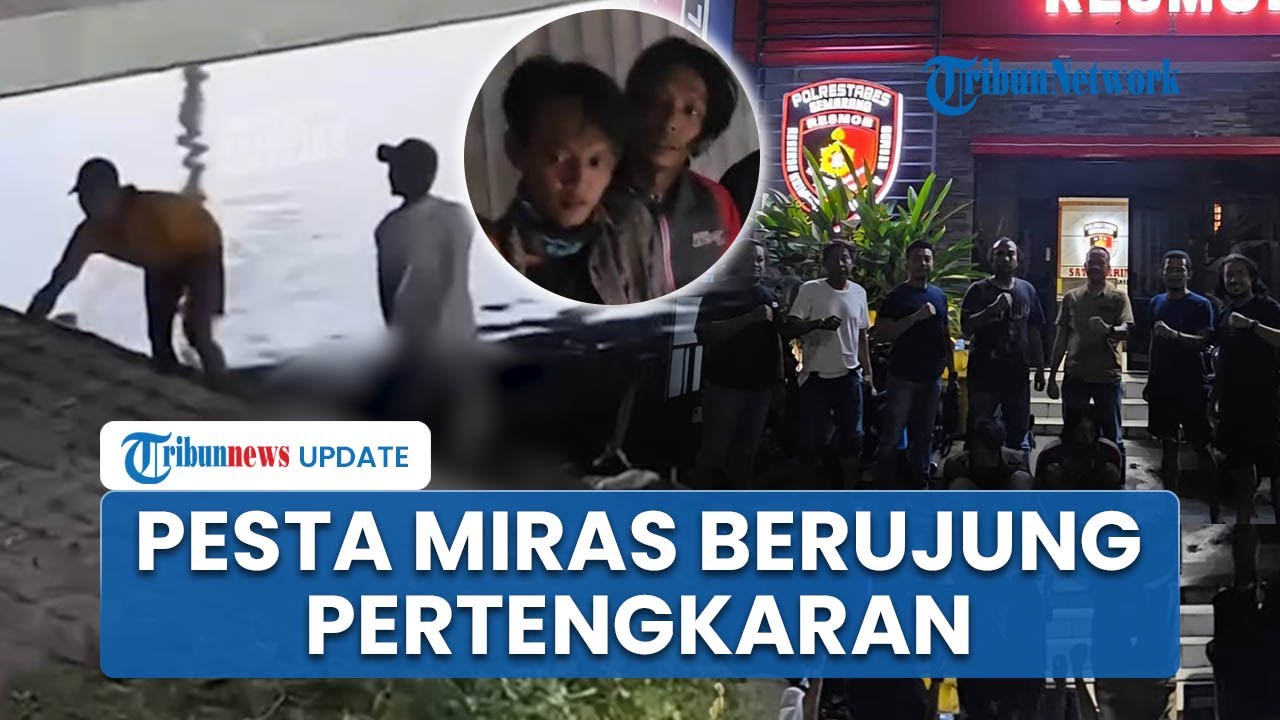 Pelaku Pengeroyokan Maut di Jembatan Kaligarang Ditangkap, Sempat Pesta Miras Bareng Korban