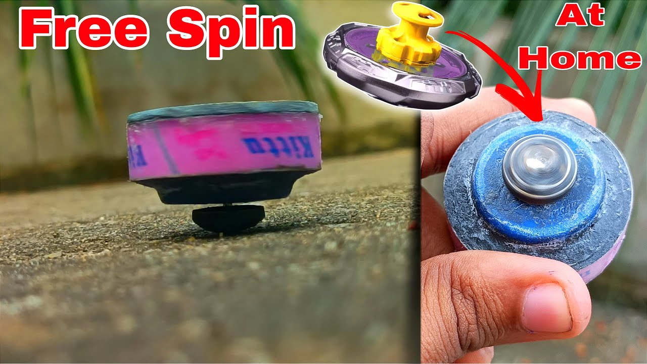 Make Phantom Orion Type Free Spinning Beyblade At Home 😊
