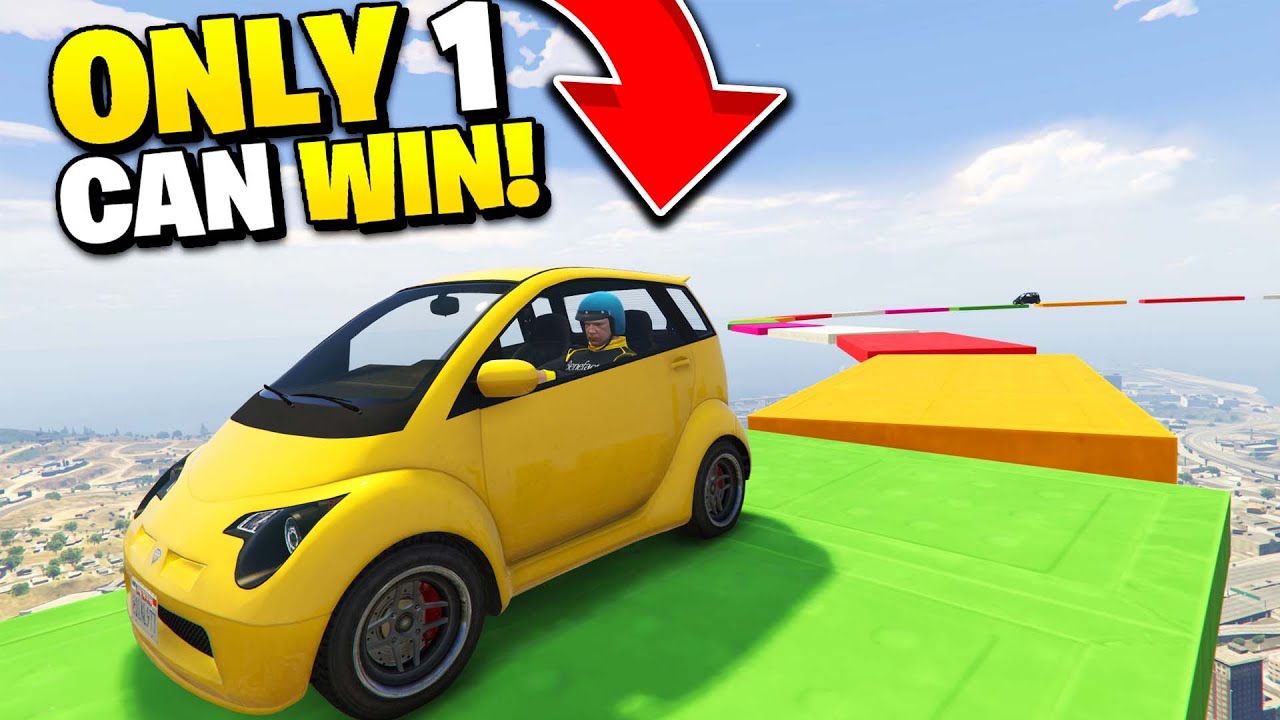 Only 1 People Can Complete This GTA 5 Race | @CarryisLive @Gareebooo @itsaang @Potato_ @DaddyCool7