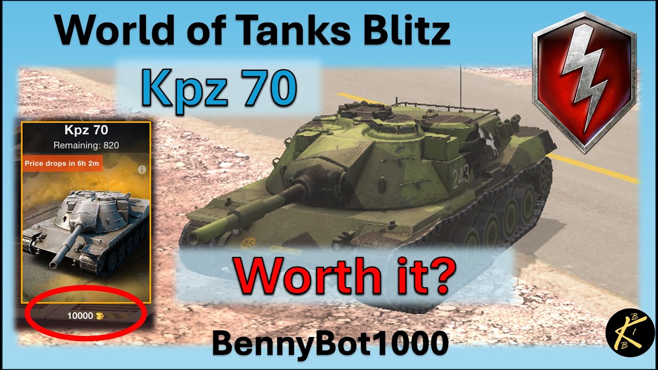 Kpz 70 WOT Blitz Worth it? #worldoftanksblitz #wotb #wotblitz