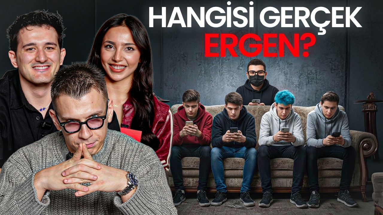 4 ERGEN VS 1 YETİŞKİN! | HANGİSİ GERÇEK ERGEN?? (ERKEKLER) ft. @MuratKurtarann
