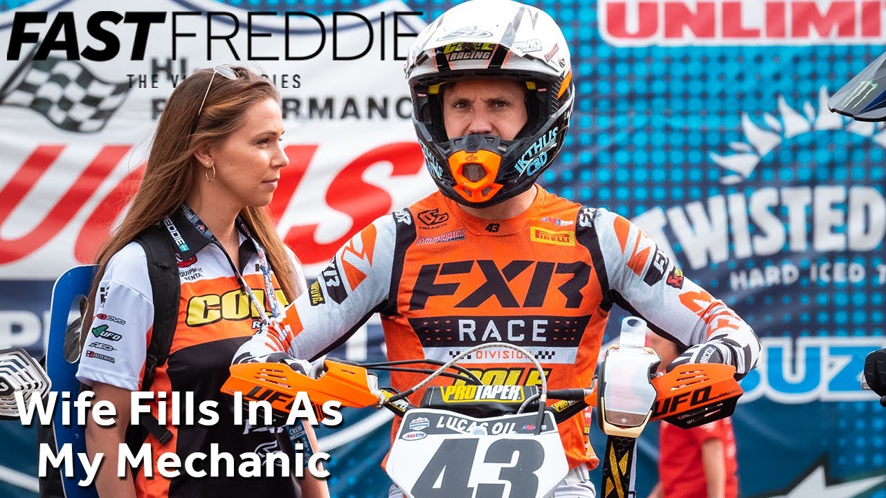 My Wife is my mechanic at High Point National! with Fast Freddie Noren - Motocross Action Magazine