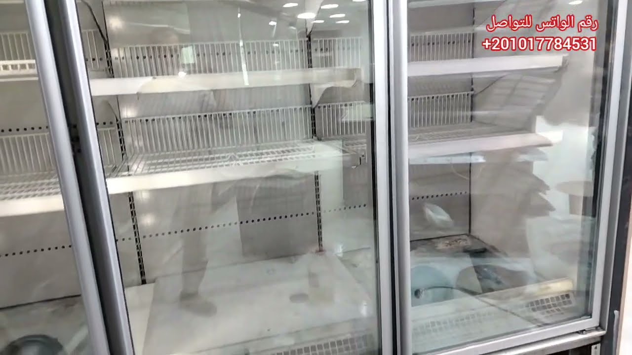 تركيب كباس بدل كباسين لتلاجة حفظ لحوم ثلاثة ابواب