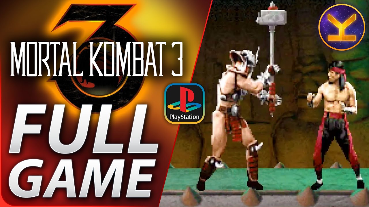 Mortal Kombat 3 (1995) PlayStation - Full Game Story Walkthrough (Liu Kang)