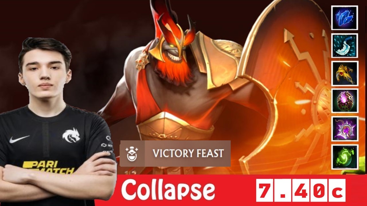 [DOTA 2] TSpirit.Collapse MARS [TEAM SPIRIT vs TEAM FALCONS] [DREAMLEAGUE 28]  [7.40c] [5]