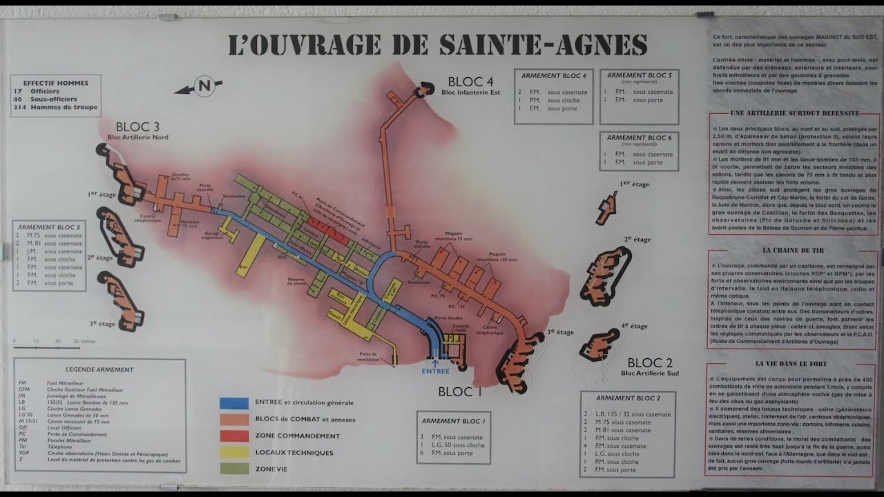 Sainte Agnes e il Fort della Linea Maginot da rifugio antiatomico a meta turistica