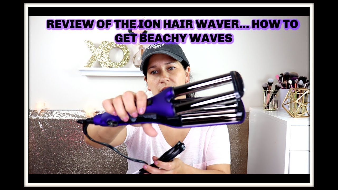 TRYING OUT THE ION TRIPLE BARREL HAIR WAVER | BEACH WAVES | WAVER REVIEW | JENNIES REVIEWS