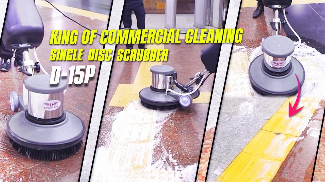 Single Disc Scrubber Machine  | Single Disc Scrubber |  Scrubber Machine | Dynaclean