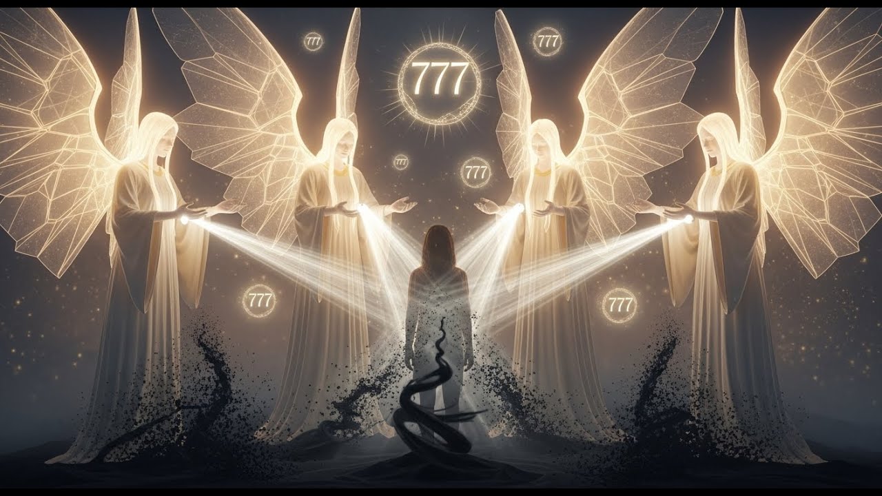 “Lemurian Angels Clearing All Curses in 7 Minutes | 777 Starseed Codes | Powerful Aura Cleanse”