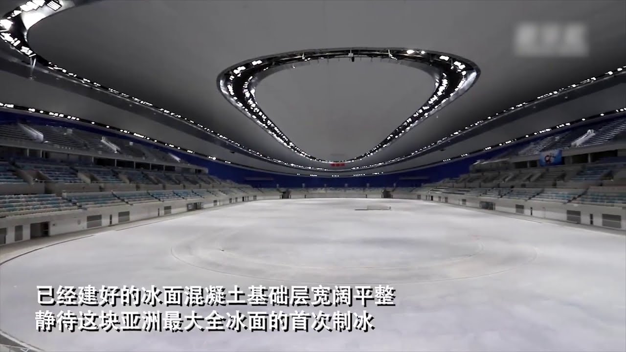 国家速滑馆&ldquo;冰丝带&rdquo;点亮，期待北京冬奥会