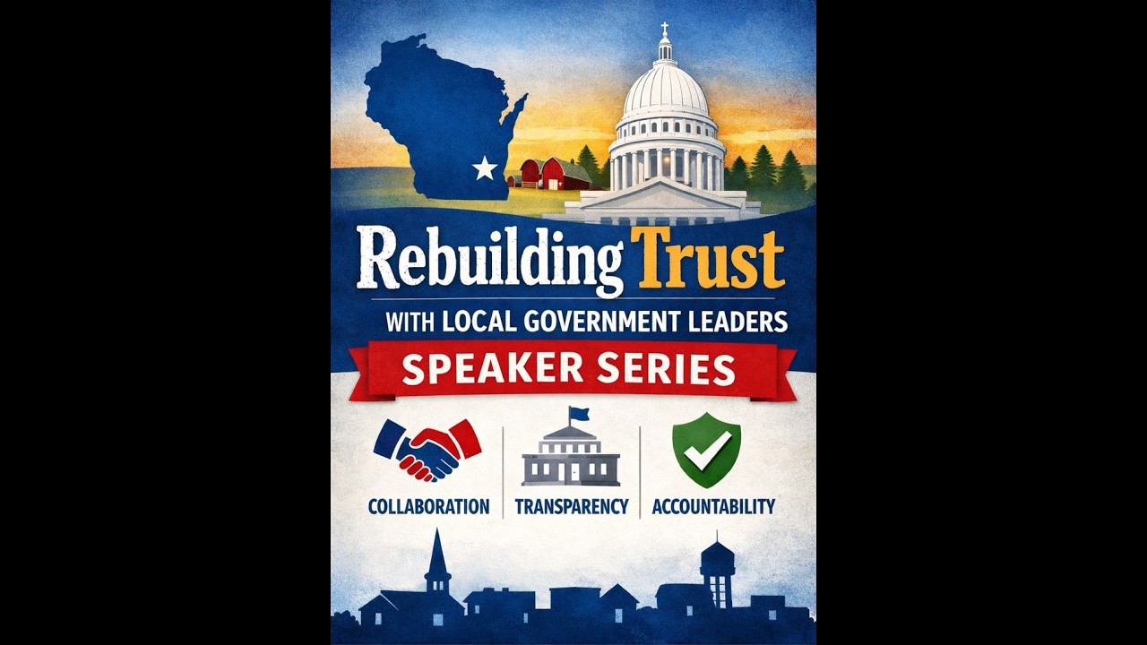 Rebuilding Trust with Local Government Leaders: Launching the Speaker Series