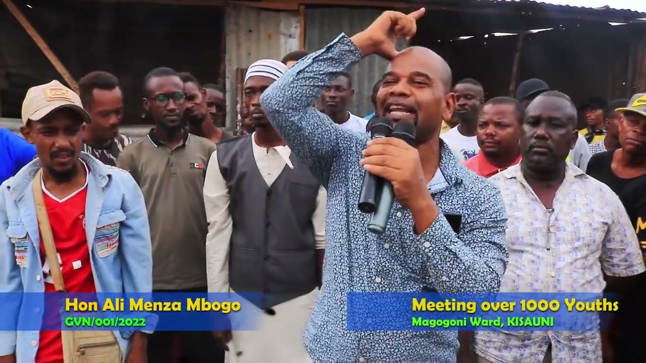 MEETING WITH OVER 1000 YOUTHS IN MAGOGONI, KISAUNI