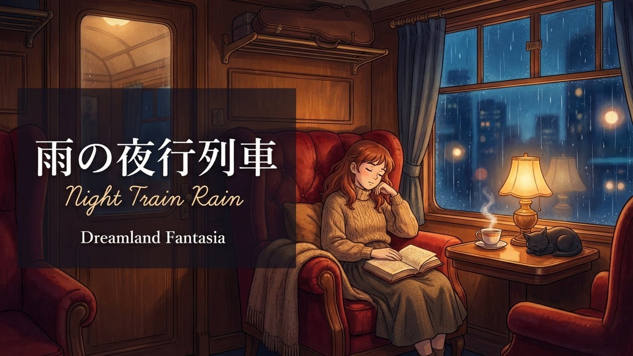 【哀愁のクラシック/Dark Classical】「最果ての夜行列車 - The Last Night Train」- 戻らない旅路で、車窓の雨を眺めながら聴く鎮魂歌
