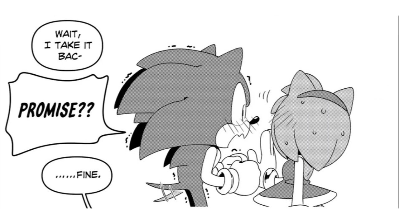 Sonic and Amy Body Swap (Comic Dub)