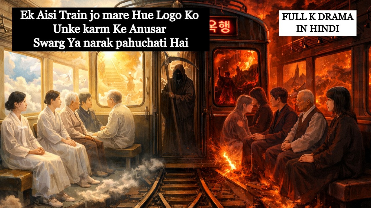 A train that takes dead people to heaven or hell according to their deeds |K Drama Explain In Hindi