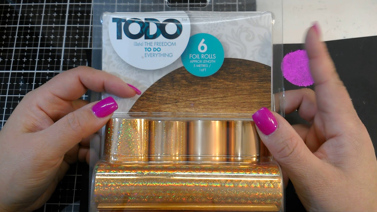 using other hot foils in the WRMK Foil Quill