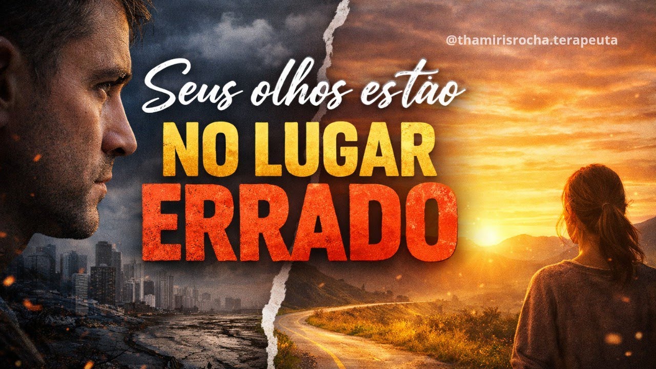 Para onde você está olhando? O que está definindo sua vida hoje. #foco  #video 